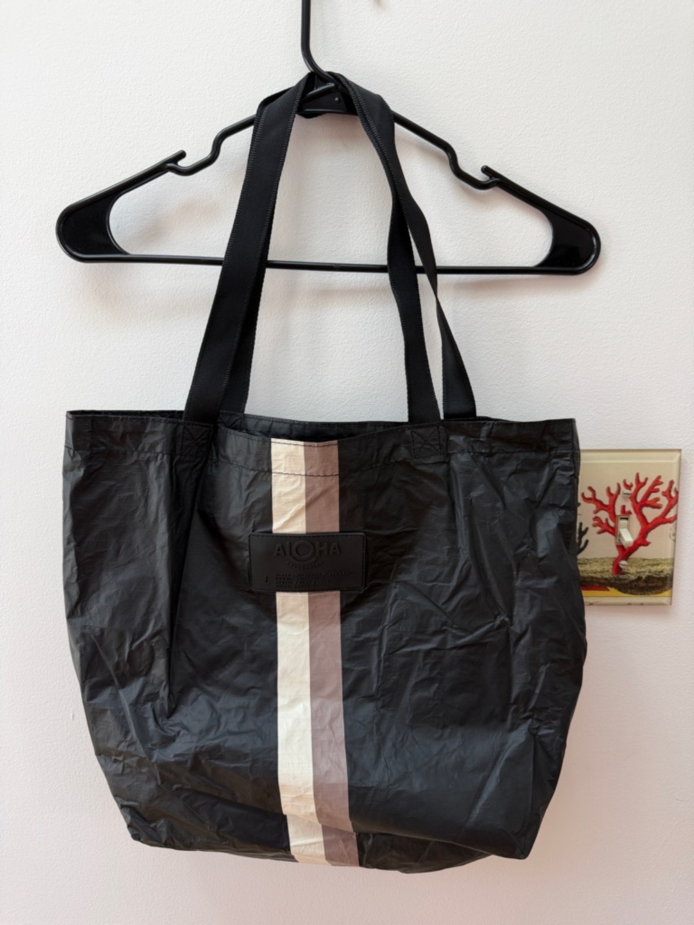 ALOHA Collection Striped Tote